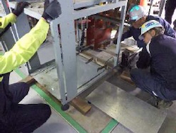 簡易配電箱取替4